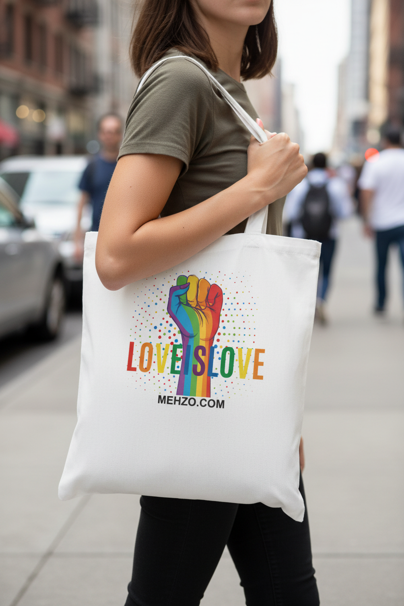 MEHZO LOVE IS LOVE Classic Tote Bag