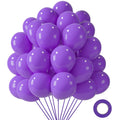 LovesTown 110PCS Purple Balloons – 12-Inch Latex Party Arch & Garland Set