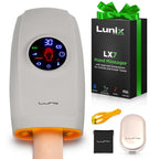 Lunix LX7 Hand Massager – LCD Touchscreen, Heated Air Compression, Cordless