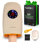 Lunix LX7 Hand Massager – LCD Touchscreen, Heated Air, Cordless