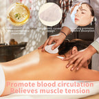 Lusomch Gua Sha Tools – 3Pcs Pink Jade Set for Face & Body