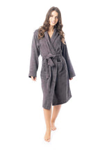 Daisy Dreamer Womens Bath Robe 100 Percent Cotton Terry Towelling Ultra-Absorbent Soft Cozy Dressing Gown For Home Spa Gym Travel