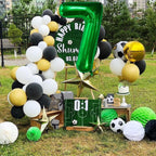 LVMOQIQIU 40-Inch Dark Green Foil Number Balloons – 20, Birthday & Event Decor