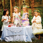 LXASIY 39PCS Fairy Cake Toppers – Pink Mushroom, Flowers & Butterflies for Fairy Party & Baby Shower