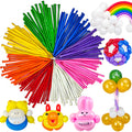 LXZFCRG 260 Balloons – Pack of 100 Long Balloon Animals for Parties
