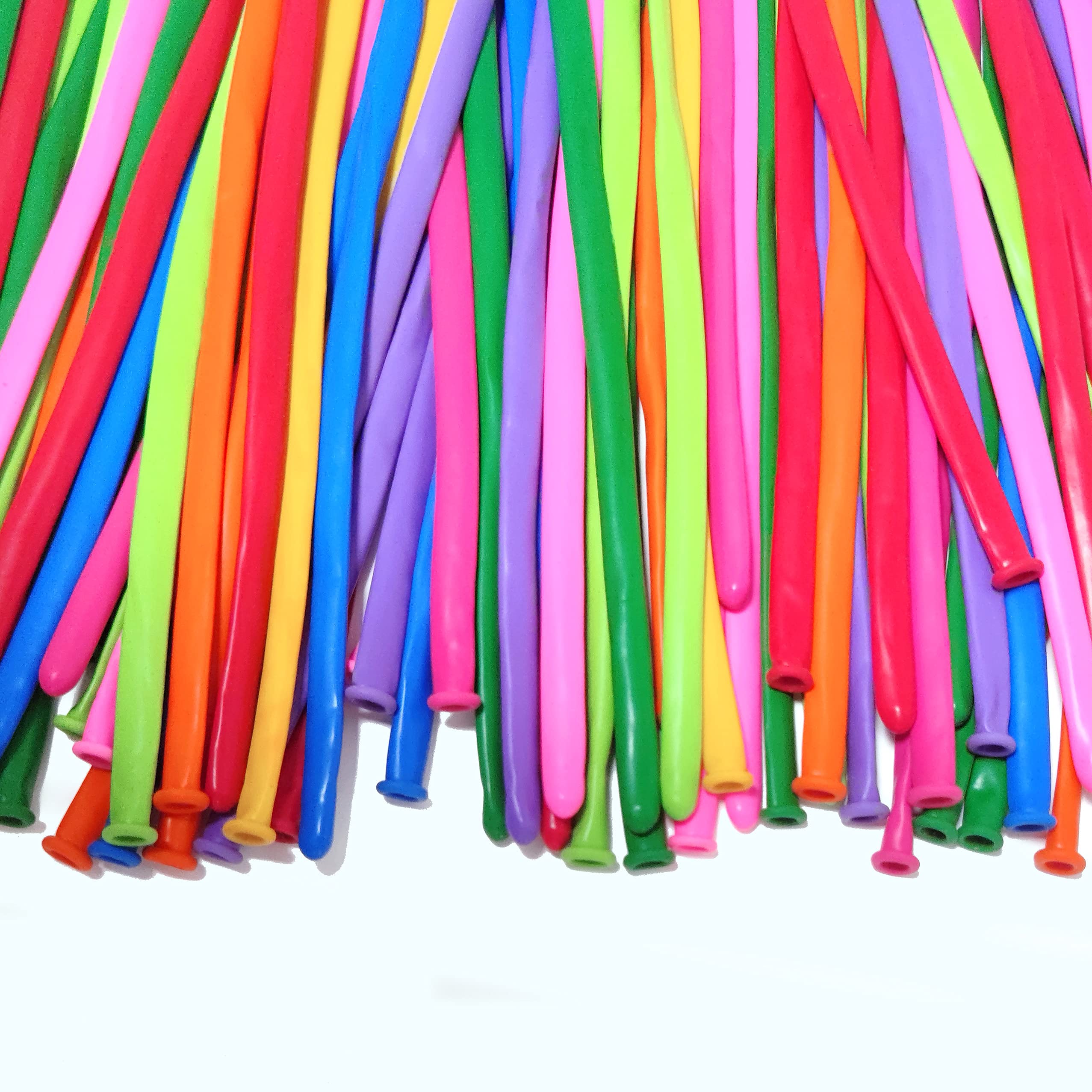LXZFCRG 260 Balloons – Pack of 100 Long Balloon Animals for Parties