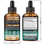 USDA Organic Lymphatic Drainage Supplement - Echinacea | Elderberry | Dandelion | Rosehip | Cleavers | Calendula | Burdock - Made in USA - Lymph System Drops - Immune Support, Cleanse & Detox, 2 fl oz