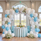 LYNSP White Latex Balloons - 100 Pack, 12 Inch for Weddings, Birthdays & Baby Showers