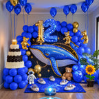 LYNSP Royal Blue Balloons 100 Pack – 12 inch Extra Thick Latex for Parties
