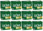 12 x Lyons 80 Gold Blend Biodegradable Teabags 232G