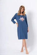 M-Max colorful print nightgown