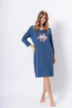 M-Max colorful print nightgown
