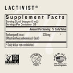 Legendairy Milk Lactivist Drops – Organic Torbangun Lactation Support, Alcohol Free, Made in USA