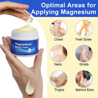 Magnesium Oil for Feet – Topical Magnesium Cream, Zechstein High Concentration
