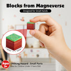 Magneverse 300 PCS 0.8in Magnetic Blocks – Portal Theme STEM Toys for Ages 3+