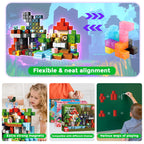 Magneverse 300 PCS 0.8in Magnetic Blocks – Portal Theme STEM Toys for Ages 3+