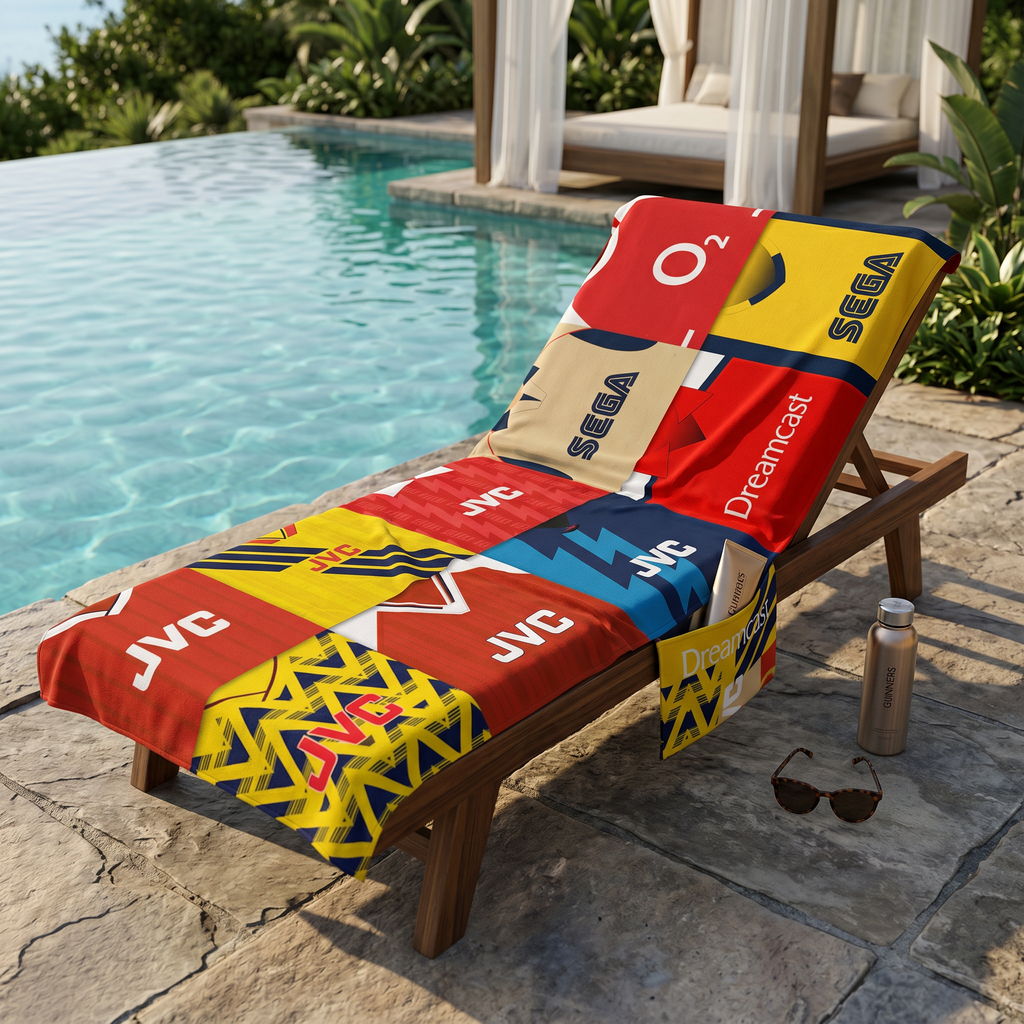 The Gooners - Kit Montage - Sunbed Towel