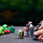 Maikerry 16Pcs PVZ Figures – Plants vs Zombies Cupcake Toppers & Decor Toys