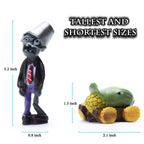 Maikerry 16Pcs PVZ Figures – Plants vs Zombies Cupcake Toppers & Decor Toys