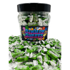 Simway Sweets Jar 680g - Tootsie Frooties Green Apple Flavour - Individually Wrapped American Sweets - Approximately 180 Pieces