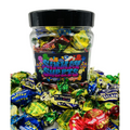 Simway Sweets Jar 665g - Toffees & Eclairs - Individually Wrapped - Approximately 66 Pieces
