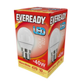 Eveready S13602  LED Golf Bulb 40w B22 (BC) Warm White (Pack of 5)
