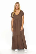 Makadamia airy, casual and fashionable maxi dress