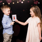 Malhaii 28-Pack Finger Lights Valentines Cards – Non-Food Classroom Party Favors