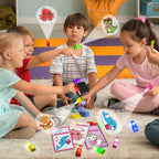 Malhaii 24 Pack Finger Lights Valentines Cards – Classroom Gifts & Party Favors