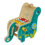 Manhattan Toy Musical Diego Dino: Wooden Dinosaur Toddler Xylophone & Activity Toy