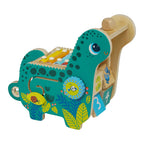 Manhattan Toy Musical Diego Dino: Wooden Dinosaur Toddler Xylophone & Activity Toy