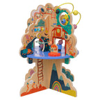 Manhattan Toy Playground Adventure: Wooden Toddler Activity Center with Gliders, Abacus Track & Spinners