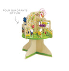 Manhattan Toy Tree Top Adventure Activity Center – Wooden Toddler Play Center (22.5 x 18 x 18 in)