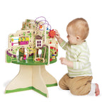 Manhattan Toy Tree Top Adventure Activity Center – Wooden Toddler Play Center (22.5 x 18 x 18 in)