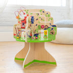 Manhattan Toy Tree Top Adventure Activity Center – Wooden Toddler Play Center (22.5 x 18 x 18 in)