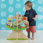 Manhattan Toy Tree Top Adventure Activity Center – Wooden Toddler Play Center (22.5 x 18 x 18 in)