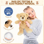 MaoGoLan 15 Pack Teddy Bears Bulk — 14-Inch Plush Toys for Baby Showers, Weddings & Party Decor
