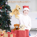 MaoGoLan 15 Pack Teddy Bears Bulk — 14-Inch Plush Toys for Baby Showers, Weddings & Party Decor