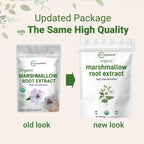 Organic Marshmallow Root Powder 8 oz - Filler-Free, Non-GMO, Vegan | Micro Ingredients