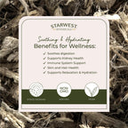 Starwest Organic Marshmallow Root – Dried Herb for Tea, 1 lb, Kosher, Non-GMO