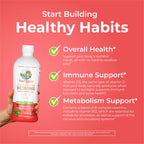 MaryRuth Organics Liquid Morning Multivitamin Essentials+ | Immune Support | Sugar Free | Vegan | 32 Fl Oz