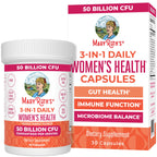 MaryRuth Organics 3-in-1 Daily Health Probiotics for Women | 50B CFU, 23 Strains, Vegan | 30 Count