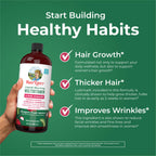 MaryRuth Organics Liquid Multivitamin + Lustriva Hair Growth for Women | Thicker Hair