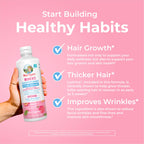 MaryRuth Organics Lustriva Hair Growth Liposomal Multivitamin | Biotin 10000 mcg