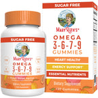 MaryRuth Organics Vegan Omega 3-6-7-9 Gummies – 120 Count | Non-GMO