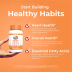 MaryRuth Organics Vegan Omega 3-6-7-9 Gummies – 120 Count | Non-GMO
