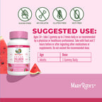 MaryRuth Organics Vegan Collagen Gummies for Skin – 90 Servings