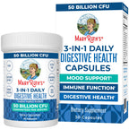 MaryRuth Organics 3-in-1 Probiotics for Digestive Health | 50B CFU, 23 Strains, Vegan
