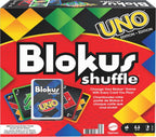 Mattel Games Blokus Shuffle UNO Edition — Strategy Board Game for 2–4 Players