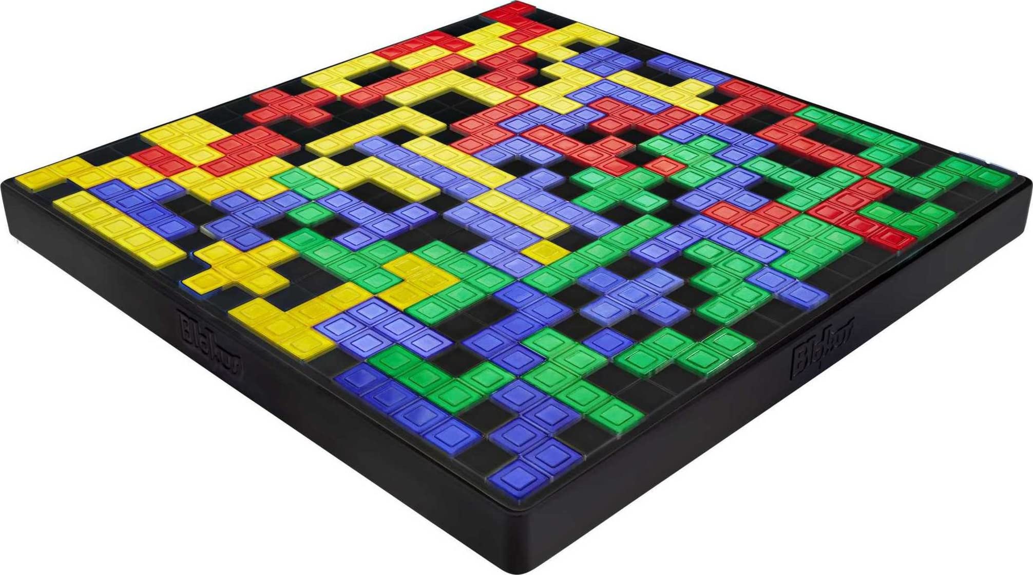 Mattel Games Blokus Shuffle UNO Edition — Strategy Board Game for 2–4 Players